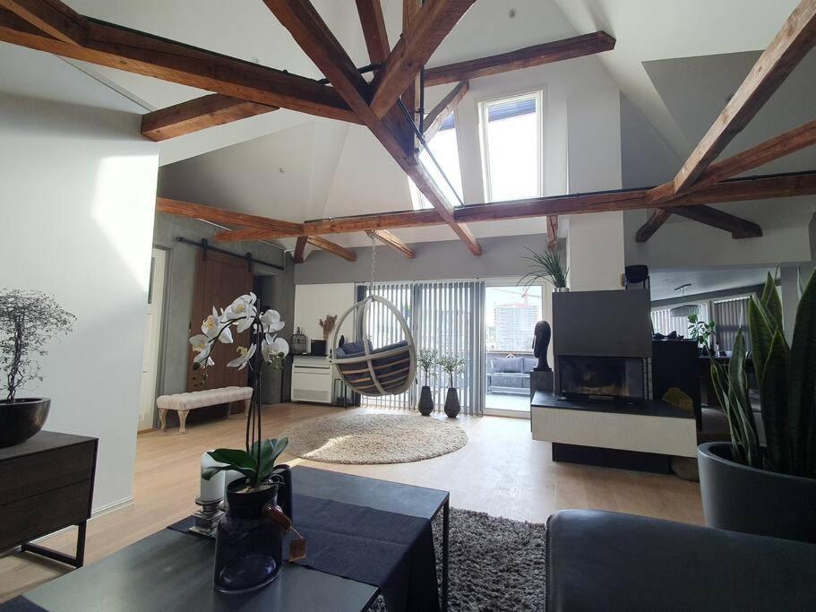 Modern Loftsleilighet Fredrikstad Kültér fotó