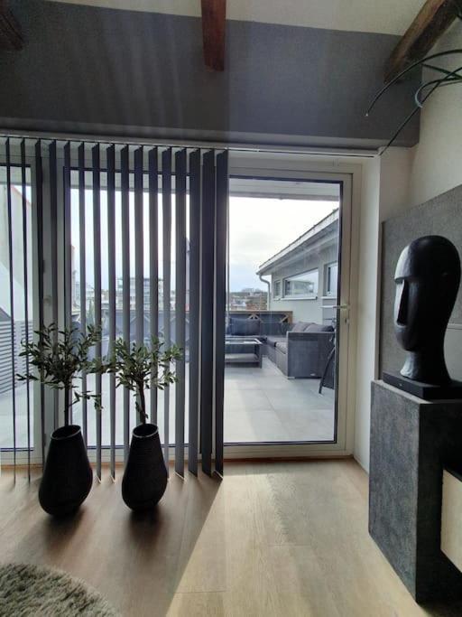 Modern Loftsleilighet Fredrikstad Kültér fotó